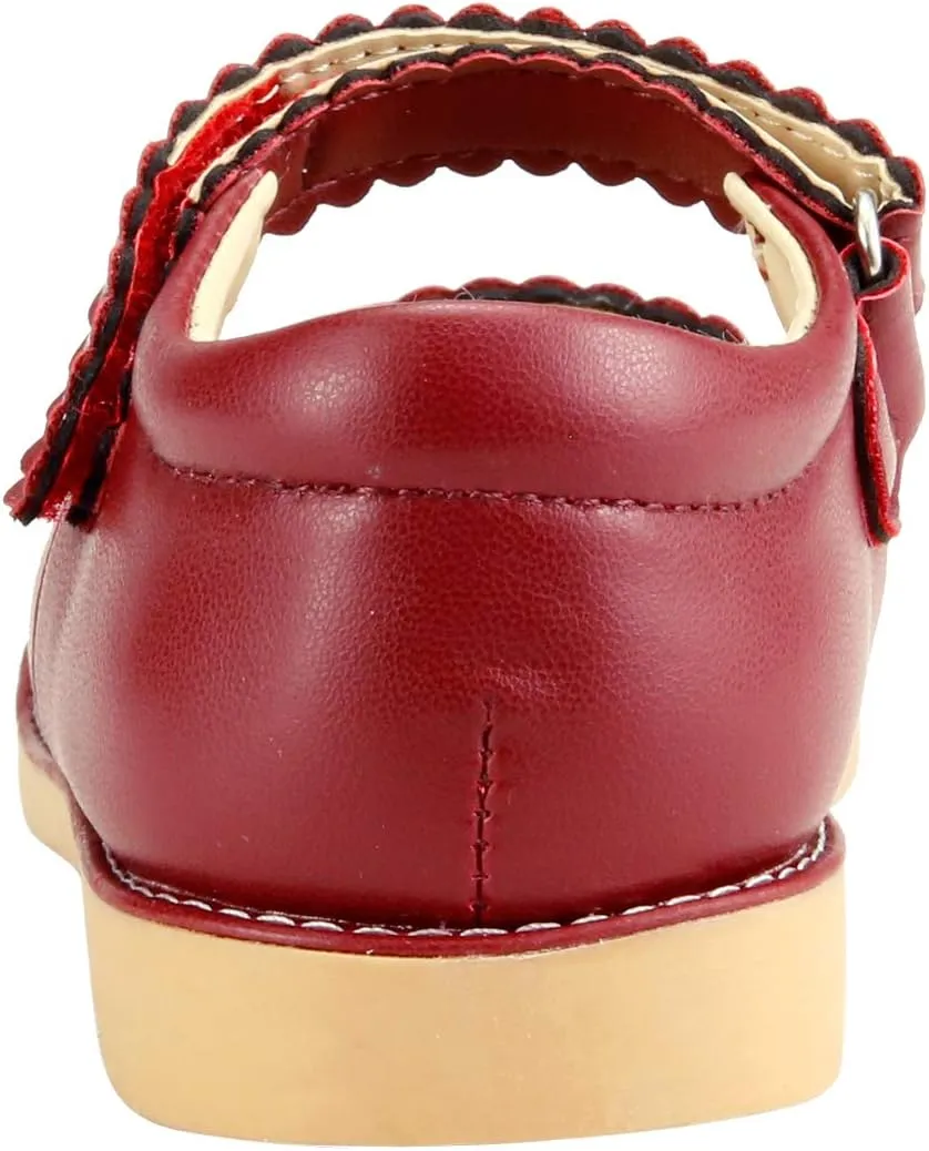 The Doll Maker Girl's Toddler Little Kids Mary Jane Flat School Dress Shoes