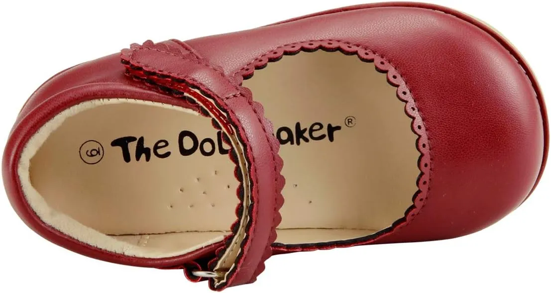 The Doll Maker Girl's Toddler Little Kids Mary Jane Flat School Dress Shoes