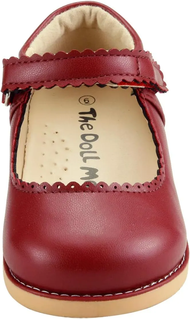 The Doll Maker Girl's Toddler Little Kids Mary Jane Flat School Dress Shoes