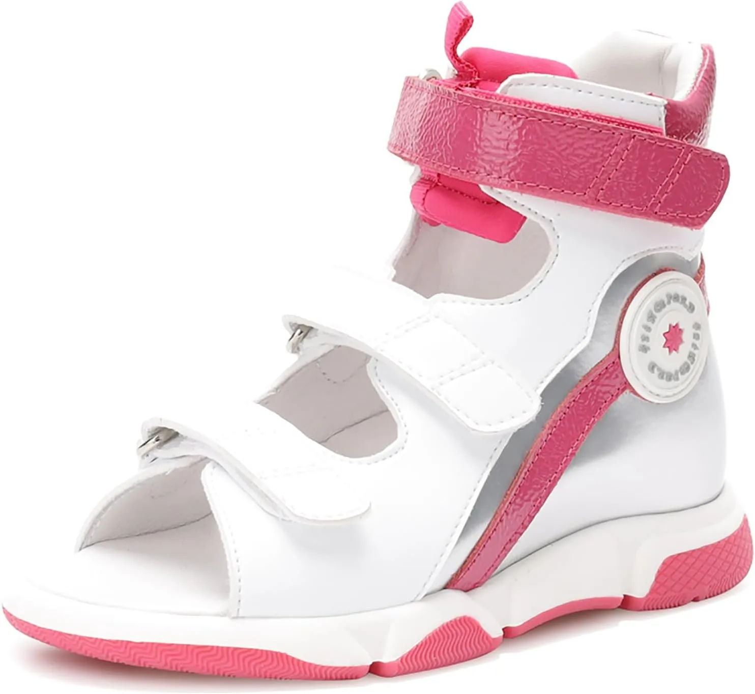 Toddlers Orthopedic Sandals with Arch and Ankle Support,High-top Corrective Shoes for Kids