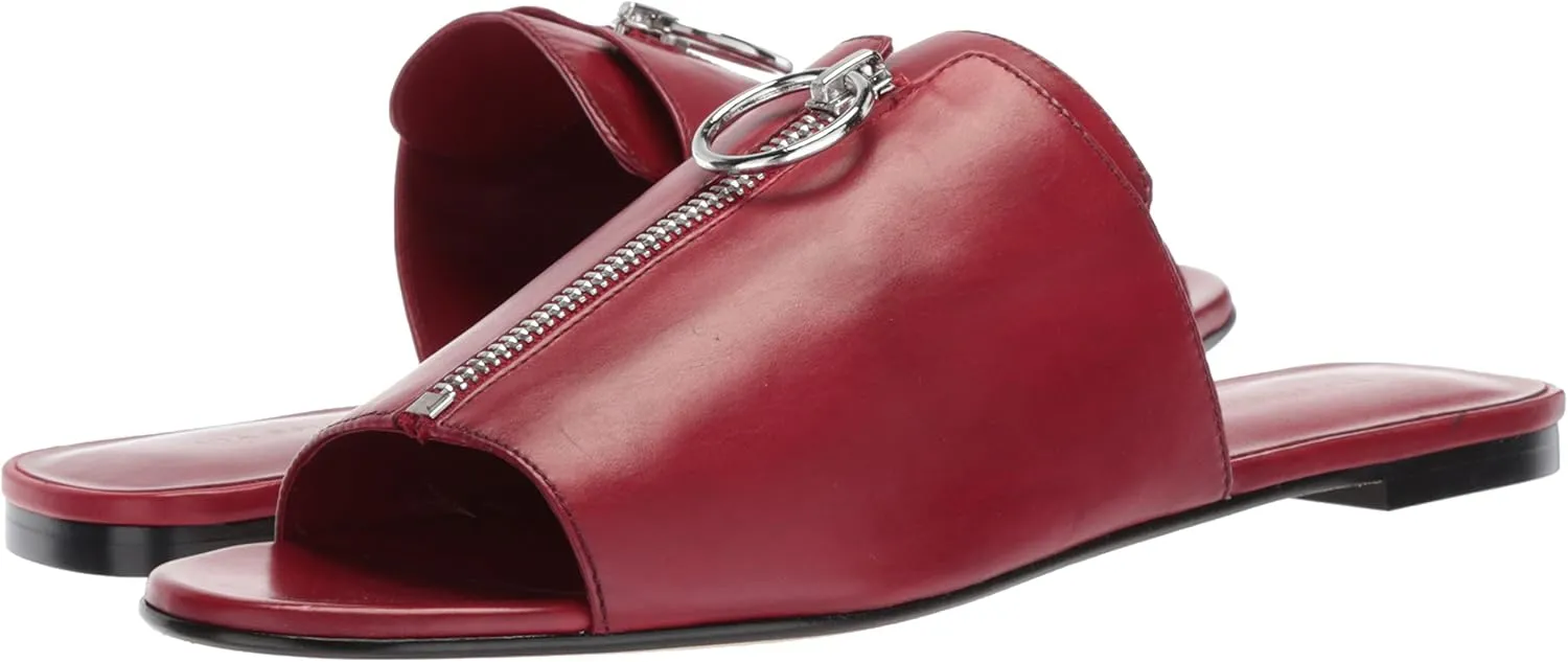 Via Spiga Unisex-Adult Hope Flat Zipper Sandal