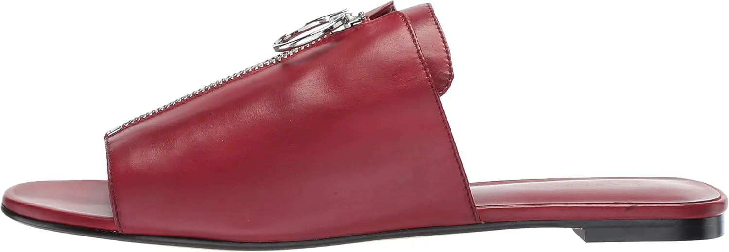 Via Spiga Unisex-Adult Hope Flat Zipper Sandal