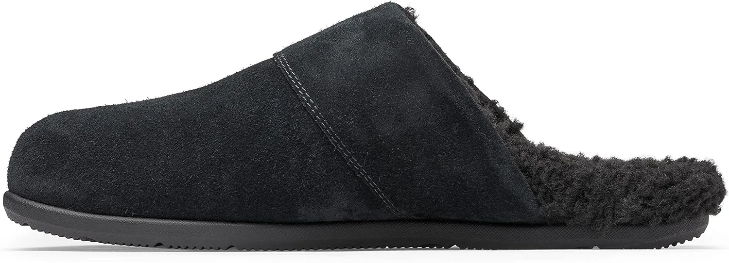 Vionic Men's Bridges Alfons Mule Sipper- Comfortable Spa House Slippers That Includes an Orthotic Insole and Cushioned Outsole for Arch Support, Soft House Shoes for Men