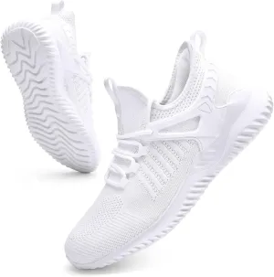 Walking Shoes for Men Sneakers - Slip on Tennis Running Memory Foam Shoes for Athletic Workout Gym Indoor Outdoor Lightweight Breathable Casual Sneakers