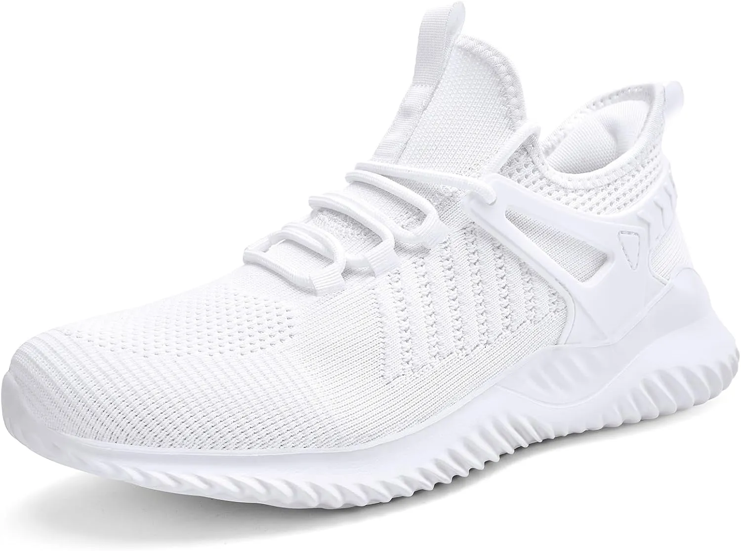 Walking Shoes for Men Sneakers - Slip on Tennis Running Memory Foam Shoes for Athletic Workout Gym Indoor Outdoor Lightweight Breathable Casual Sneakers