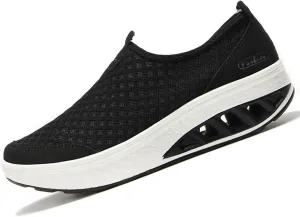Walking Shoes Women's Arch Support Plantar Fasciitis Orthopaedic Shoes Comfortable Wide Sports Shoes