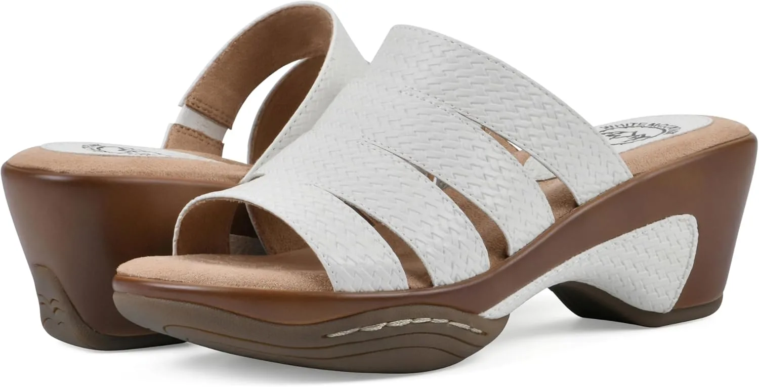 White Mountain Valora Heeled Sandal