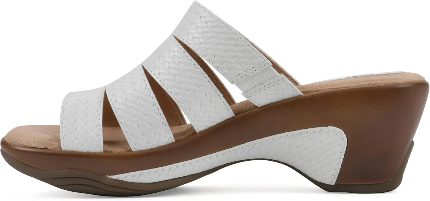 White Mountain Valora Heeled Sandal