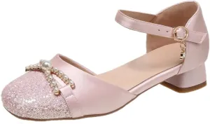 Women's JS63 Rhinestone Light Weight Studded Microfiber D-Orsay Pumps