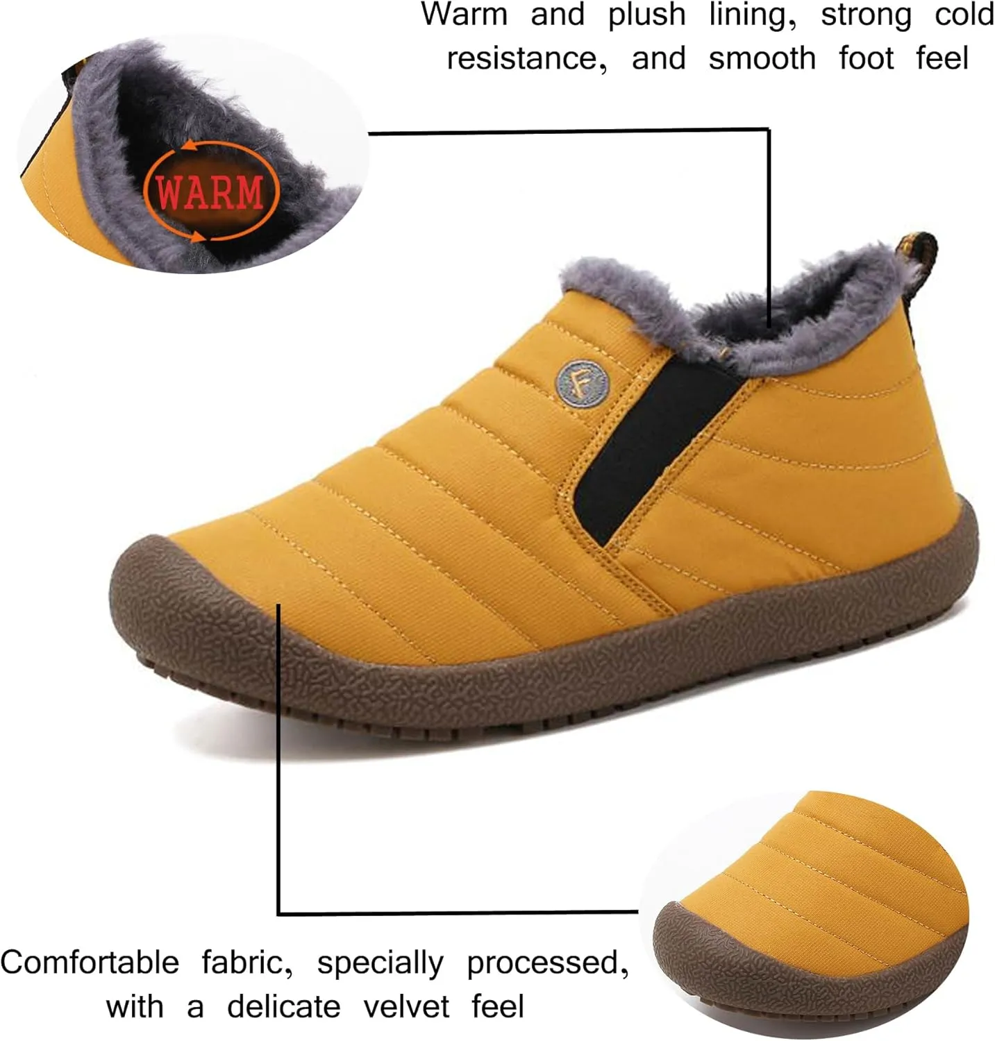 Womens Mens Fuzzy Slippers Lightweight Closed Back House Shoes Slip on for Indoor Outdoor Slip on Fashion Boat Shoes Casual Flat Lightweight Sneakers with Rubber Soles