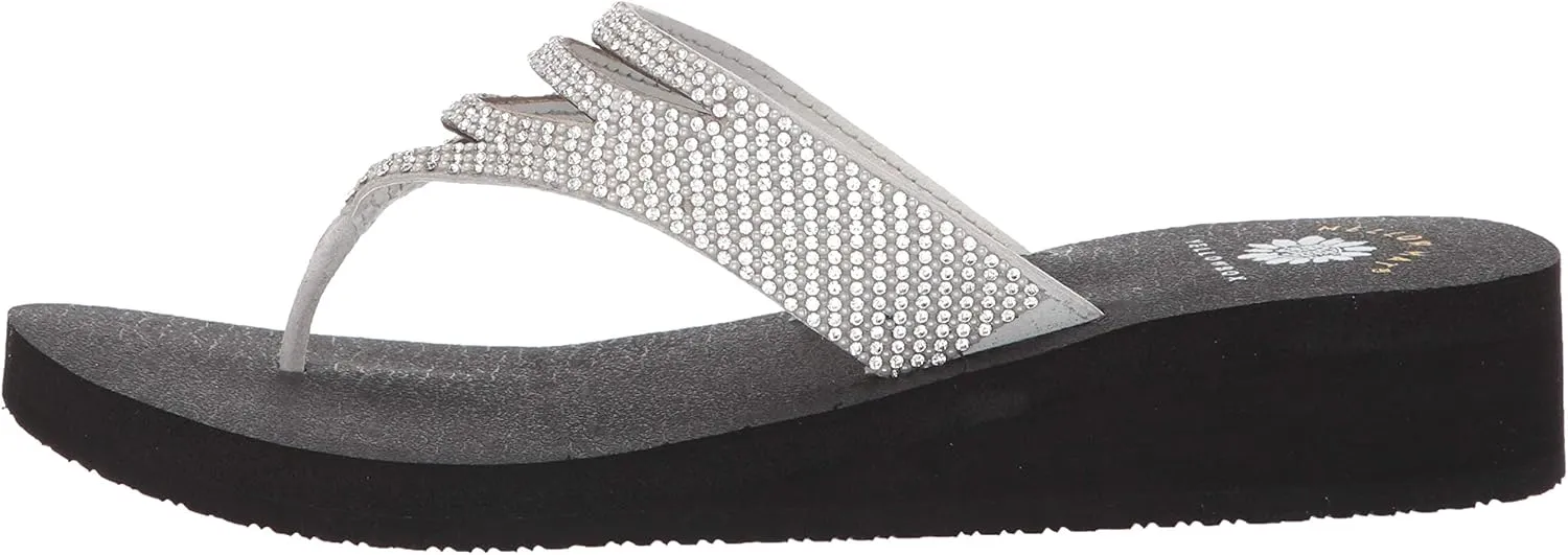 Yellow Box Women's Connie Wedge Sandal, Medium