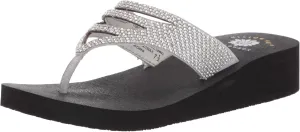 Yellow Box Women's Connie Wedge Sandal, Medium