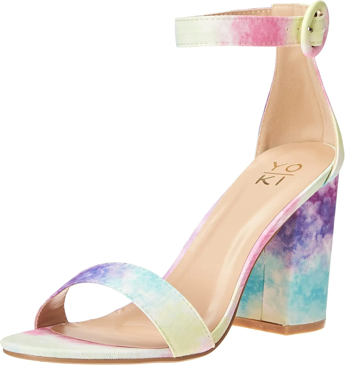 YOKI Women's Comfort Heeled Sandal