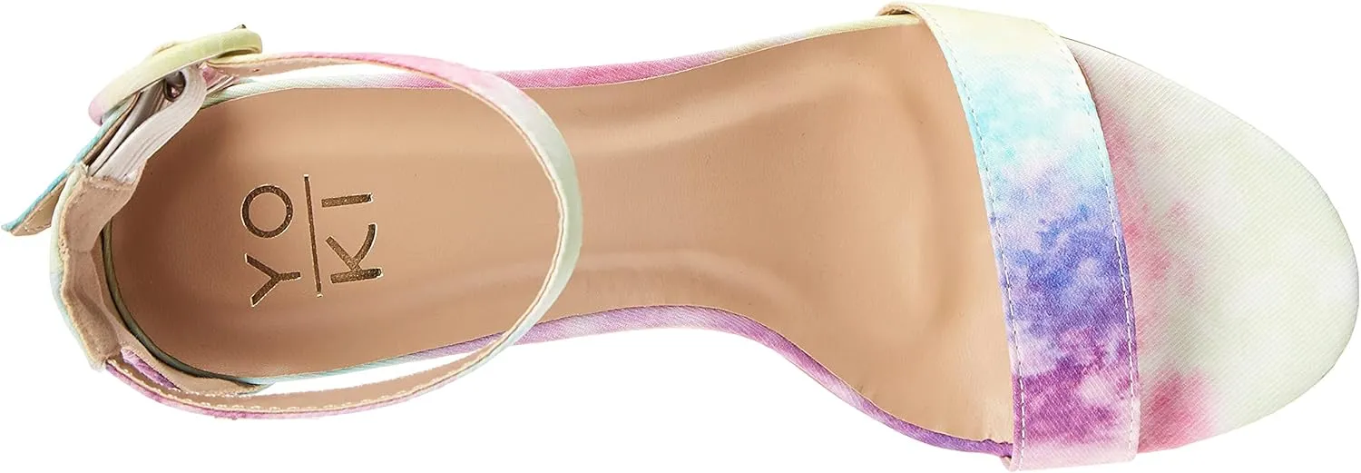 YOKI Women's Comfort Heeled Sandal