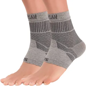 Zensah Ankle Support - Compression Ankle Brace - Running, Soccer, Sports - Ankle Sleeve Helps Sprains, Tendonitis, Pain